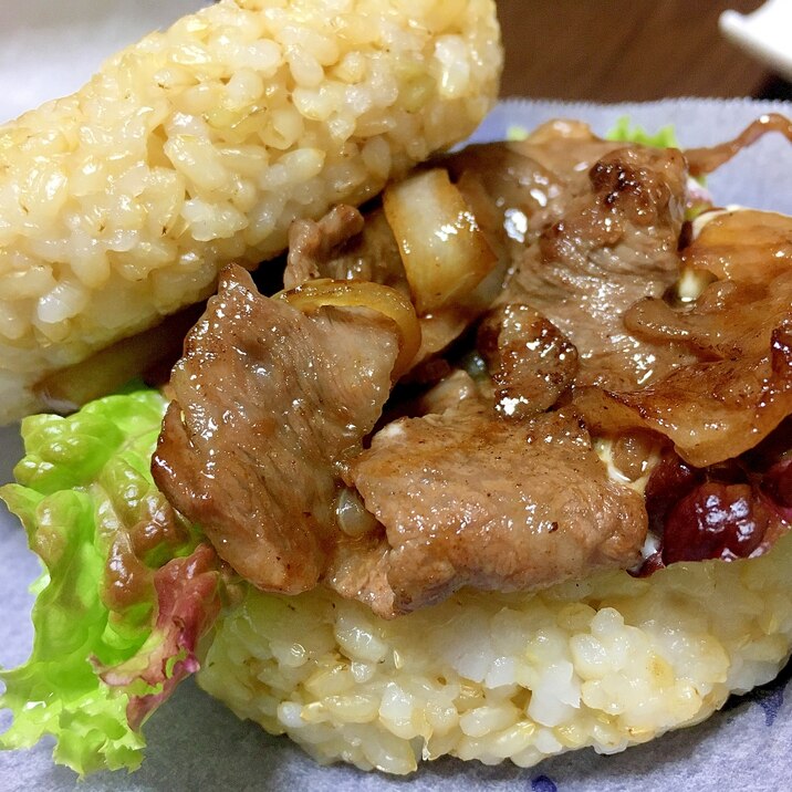 焼肉ライスバーガー